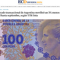 El mercado transaccional de Argentina moviliz un 3% menos de capital hasta septiembre, segn TTR Data